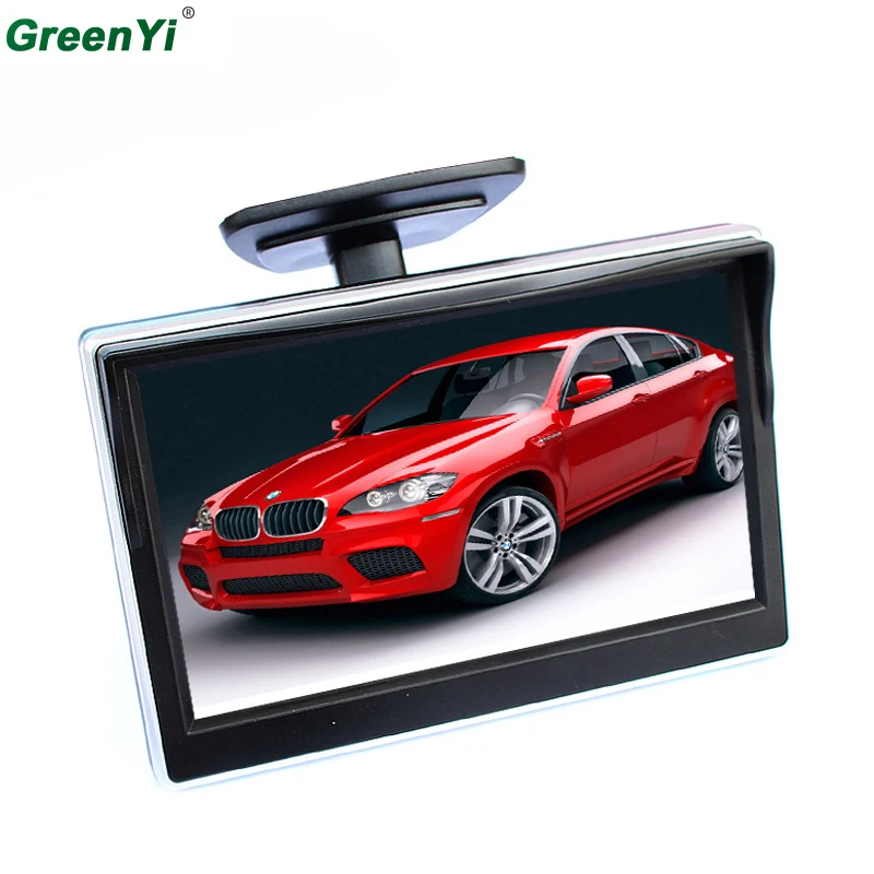 Car Monitor 5 Inch TFT LCD Screen Rear View Mirror Monitor Support Parking Reverse Backup Rear View System Can Connect Camera
Car Monitor 5 Inch TFT LCD Screen Rear View Mirror Monitor Support Parking Reverse Backup Rear View System Can Connect Camera
