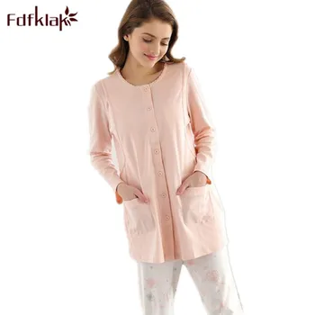 Fdfklak Maternity Sleepwear Spring Autumn Cotton Feeding Clothes Pajamas For Pregnant Women Maternity Pijama Home Clothes F150
Fdfklak Maternity Sleepwear Spring Autumn Cotton Feeding Clothes Pajamas For Pregnant Women Maternity Pijama Home Clothes F150
