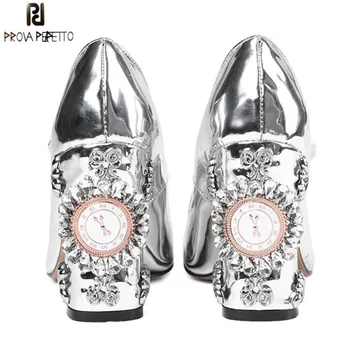 Prova Perfetto New Women Pumps High Heels Rhinestone Flower Wedding Shoes Woman Sexy High Heels Party Shoes Sweet Princess Shoes
Prova Perfetto New Women Pumps High Heels Rhinestone Flower Wedding Shoes Woman Sexy High Heels Party Shoes Sweet Princess Shoes
