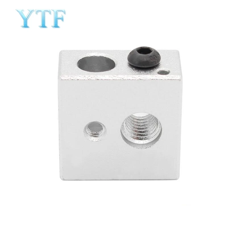 1pcs MK7 MK8 Heated Block Heating Head 3D Printer Parts V6 J-head Extruder Aluminum Block RepRap Makerbot Heating Block
1pcs MK7 MK8 Heated Block Heating Head 3D Printer Parts V6 J-head Extruder Aluminum Block RepRap Makerbot Heating Block