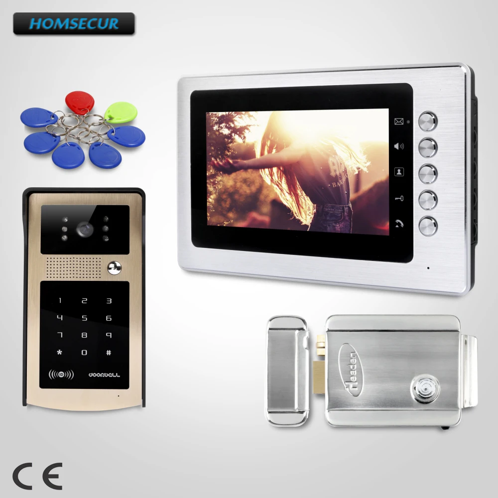 HOMSECUR 7" Hands-free Video Door Intercom System with IR Night Vision for Home Security XC004-G+XM705
HOMSECUR 7" Hands-free Video Door Intercom System with IR Night Vision for Home Security XC004-G+XM705