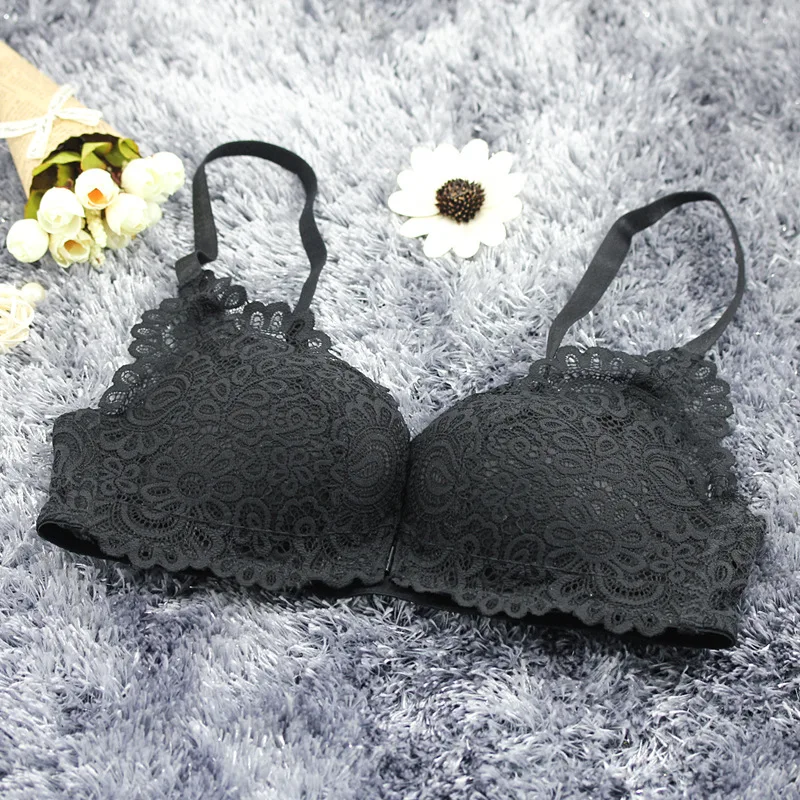 New Hot Women Wire Free Front Button Adjustable Underwear Female Seamless Sexy Glossy Push Up Flower Wireless Comfortable Bra
New Hot Women Wire Free Front Button Adjustable Underwear Female Seamless Sexy Glossy Push Up Flower Wireless Comfortable Bra