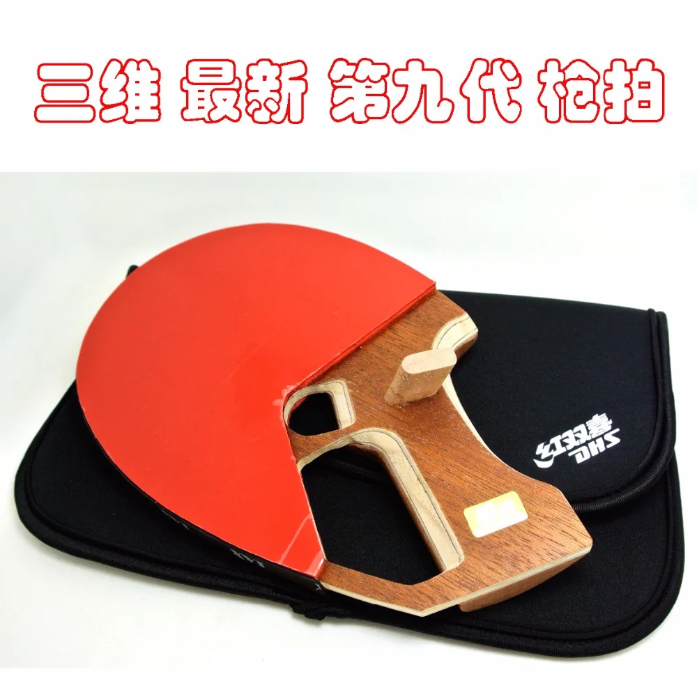 ITTF Approved SANWEI NEWEST CARBON FIBER Hand Assemble HAIFU Whale Pistol Table Tennis Racket/ ping pong Racket Send DHS Cover
ITTF Approved SANWEI NEWEST CARBON FIBER Hand Assemble HAIFU Whale Pistol Table Tennis Racket/ ping pong Racket Send DHS Cover