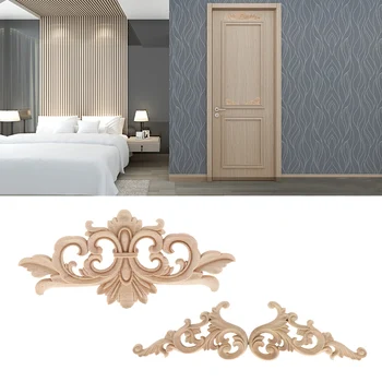 1Pc Natural Floral Wood Carved Wooden Figurines Crafts Home Decoration Corner Appliques Frame Wall Door Furniture Woodcarving
1Pc Natural Floral Wood Carved Wooden Figurines Crafts Home Decoration Corner Appliques Frame Wall Door Furniture Woodcarving