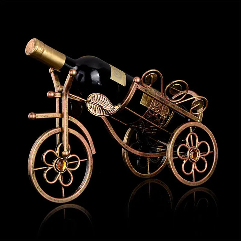Metal Tricycle Wine Rack Champagne Bottles Holder Wine Champagne Rack Stand Barware Bar Tool Home Decor
Metal Tricycle Wine Rack Champagne Bottles Holder Wine Champagne Rack Stand Barware Bar Tool Home Decor