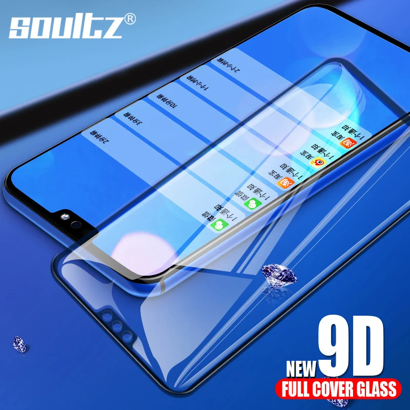 Защитное стекло 9D для honor 8X Huawei P20 Lite Honor 9 10 7A Pro Magic 2 PLAY 7X|Защитные стёкла и плёнки| |