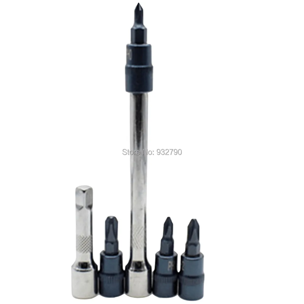 6pcs 1/4" Drive Screwdriver Bit Socket PH0 PH1 PH2 PH3 Phillips Screwdriver Insert Driver Bits 2" 4" Socket Extension Bar Set
6pcs 1/4" Drive Screwdriver Bit Socket PH0 PH1 PH2 PH3 Phillips Screwdriver Insert Driver Bits 2" 4" Socket Extension Bar Set