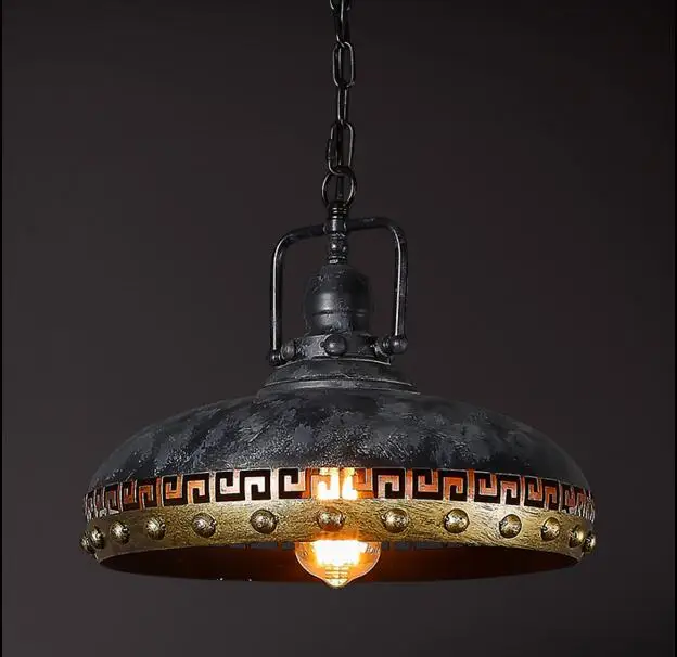 

American Loft Style Industrial Pendant Lighting Fixtures Dinning Room Retro Lampe Vintage Lamp LED Edison Light Hanglamp
