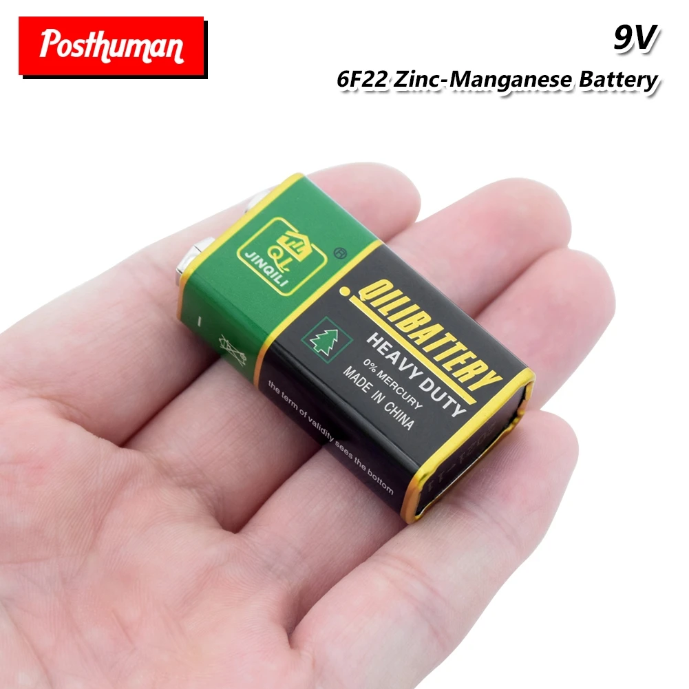 

6F22 PPP3 6LR61 9V Battery Super Heavy Duty Dry Batteries bateria power high discharge large current For Radio Alarm Toy