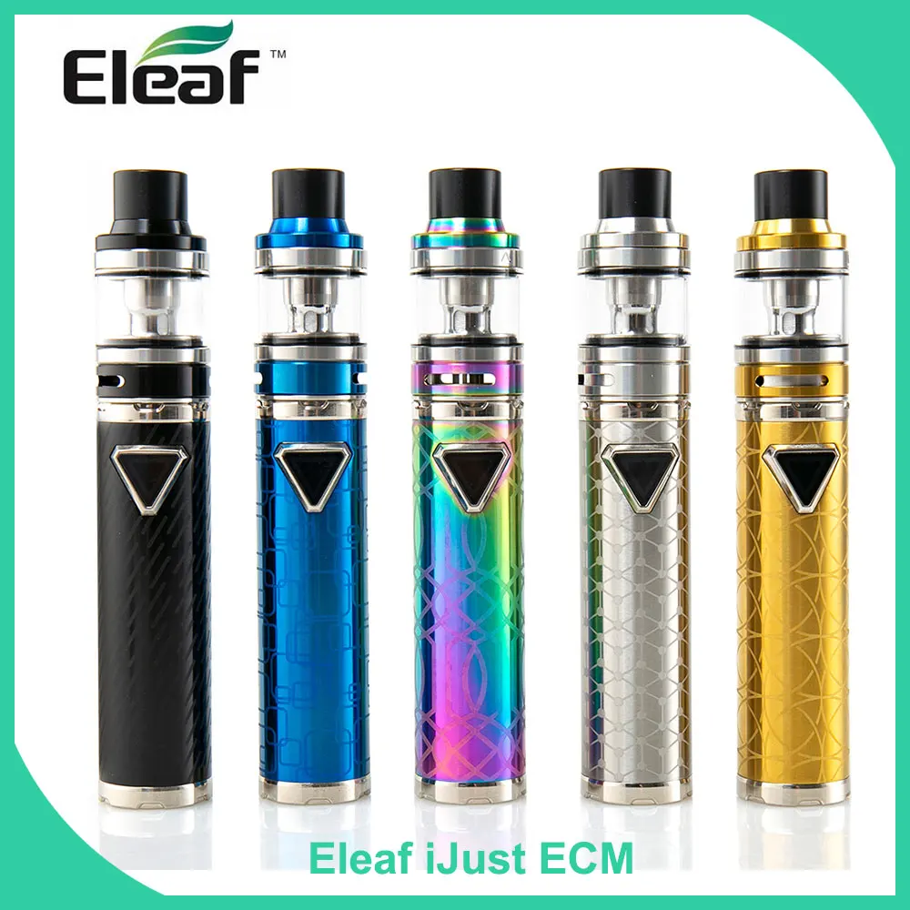 Original Eleaf iJust ECM Kit 40W max and Built-in 3000mAh Battery 4ml tank vs ijust s ijust 3 kit e-cigaretet vape pen kit
Original Eleaf iJust ECM Kit 40W max and Built-in 3000mAh Battery 4ml tank vs ijust s ijust 3 kit e-cigaretet vape pen kit