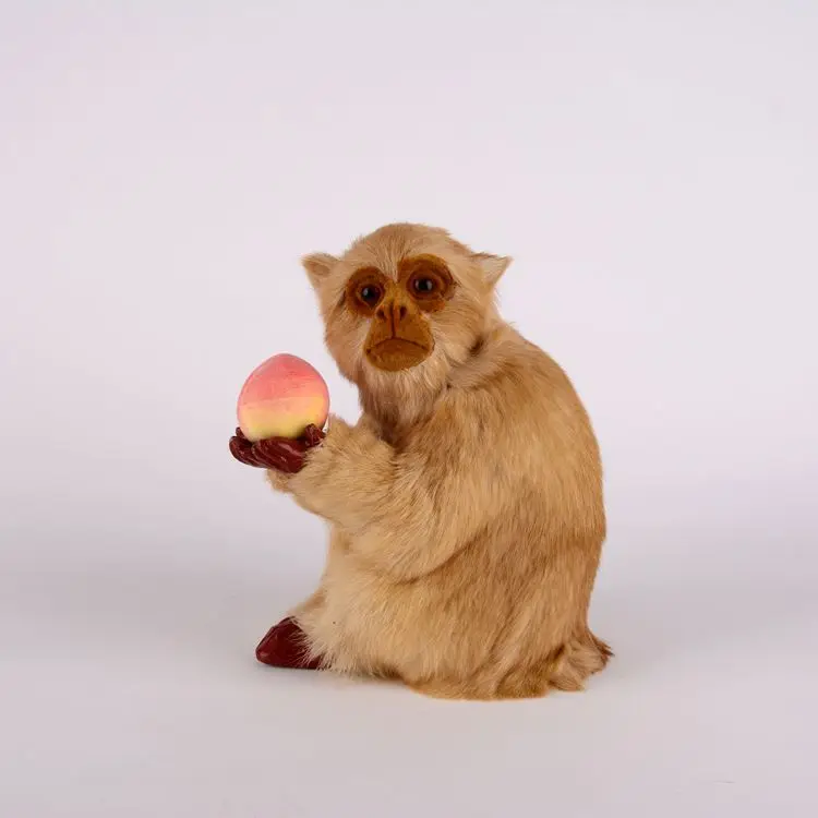 Simulation monkey polyethylene&furs monkey model funny gift about 16cmx12cmx20cm
Simulation monkey polyethylene&furs monkey model funny gift about 16cmx12cmx20cm
