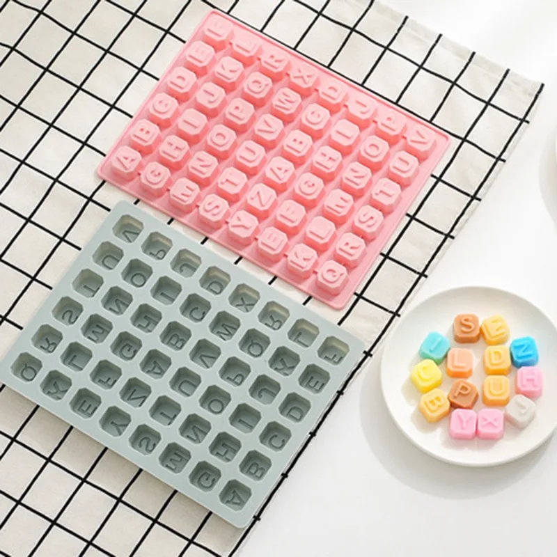 26 English Letters Chocolate Silicone Mold Candy Ice Cubes Mould Pastry Soap Molds Fondant Cake Decorating Baking Tools
26 English Letters Chocolate Silicone Mold Candy Ice Cubes Mould Pastry Soap Molds Fondant Cake Decorating Baking Tools