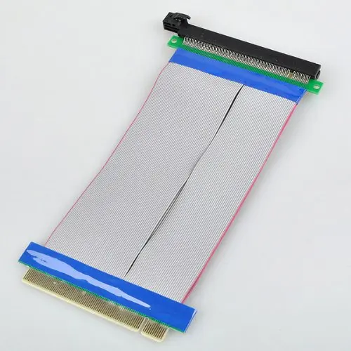 New Style New PCI-Express PCI-E 16X Riser Card Ribbon Extender Extension 20cm Cable
New Style New PCI-Express PCI-E 16X Riser Card Ribbon Extender Extension 20cm Cable