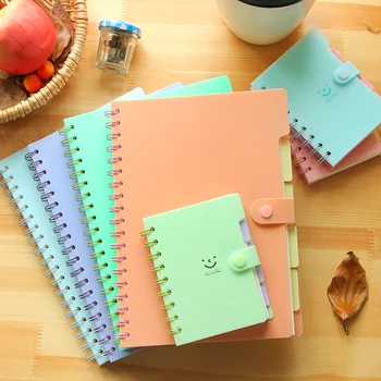 Korea Creative book Portable smile coil notebooks Spiral Diary Book Mini Notebook Agenda Caderno Escolar Office School Supplies
Korea Creative book Portable smile coil notebooks Spiral Diary Book Mini Notebook Agenda Caderno Escolar Office School Supplies