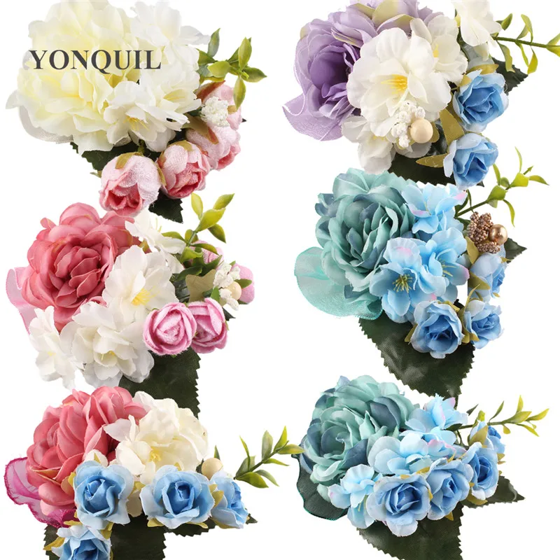 Silk Flower Deccoration Fascinator Brooch Hair Clip Wedding Party Woman Artificial Flower Hair Boutique Hair Accessories
Silk Flower Deccoration Fascinator Brooch Hair Clip Wedding Party Woman Artificial Flower Hair Boutique Hair Accessories