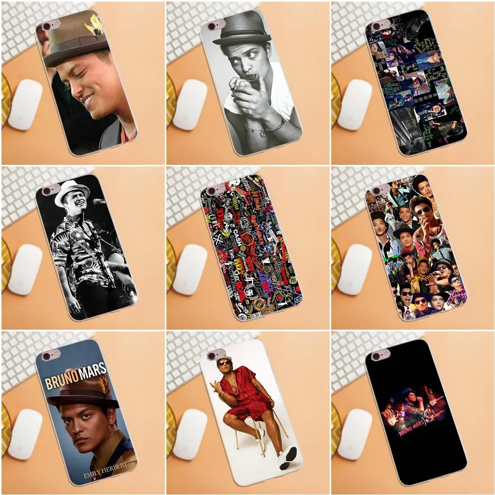 For iPhone X 4 4S 5 5C SE 6 6S 7 8 Plus HTC Desire 628 630 816 820 One A9 M7 M8 M9 M10 TPU Design Phone Bruno Mars Musician
For iPhone X 4 4S 5 5C SE 6 6S 7 8 Plus HTC Desire 628 630 816 820 One A9 M7 M8 M9 M10 TPU Design Phone Bruno Mars Musician