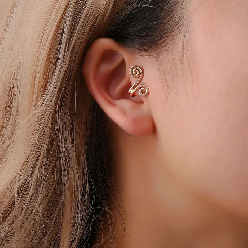 Cool Geometric Clip-on Earrings No Pierced Non-piercing Earcuff Ear Clip Earrings Without Piercing B-1092
Cool Geometric Clip-on Earrings No Pierced Non-piercing Earcuff Ear Clip Earrings Without Piercing B-1092