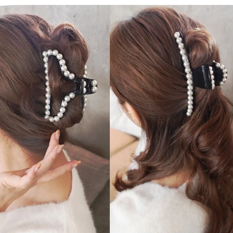 10cm Large Pearl Hair Claws Women Grab Clip Hair Accessories Adult Fashion Headwear
10cm Large Pearl Hair Claws Women Grab Clip Hair Accessories Adult Fashion Headwear