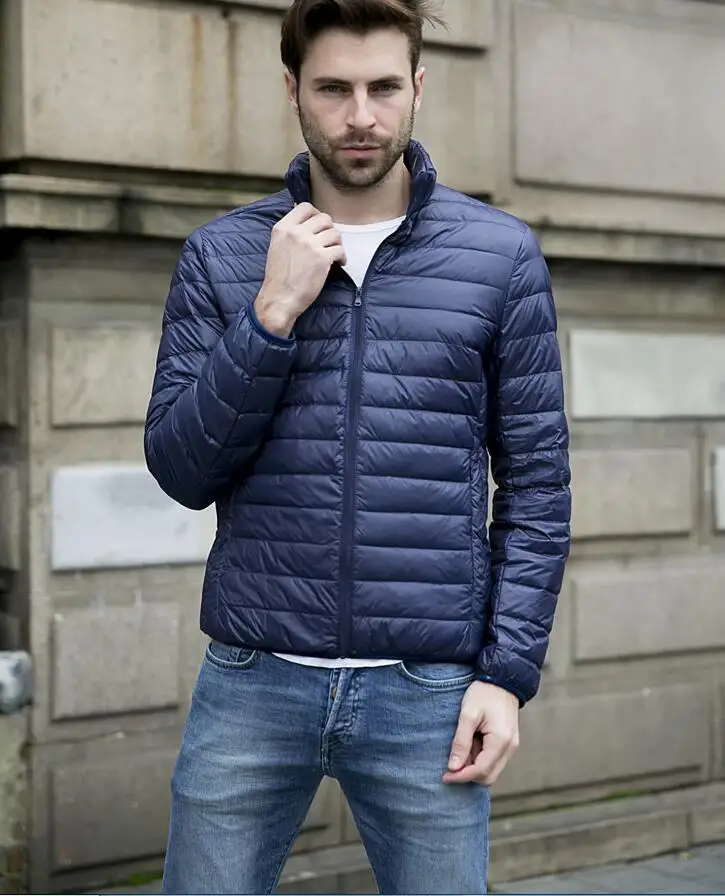 Winter Duck down jacket men 90% Down Content thin ultra light down jacket winter long sleeve solid winter coats pocket fashion
Winter Duck down jacket men 90% Down Content thin ultra light down jacket winter long sleeve solid winter coats pocket fashion