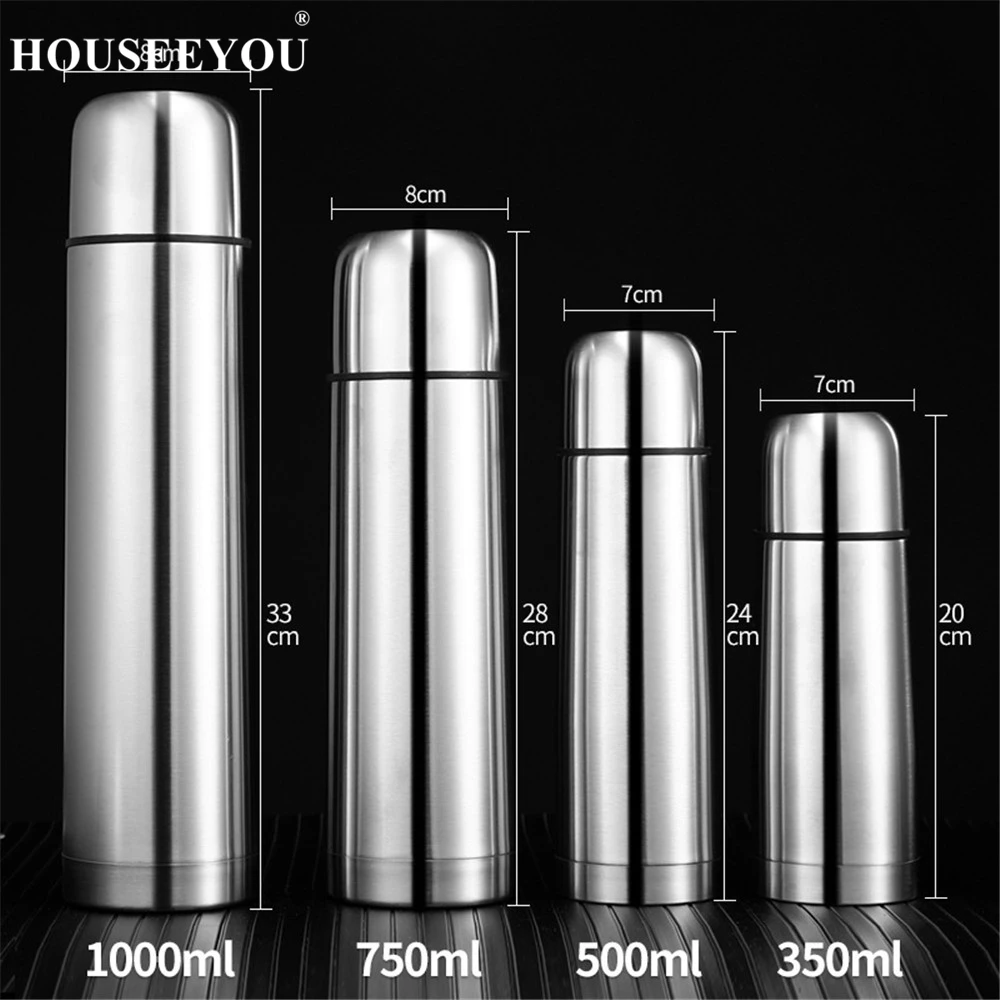 New Double-layer Bullet Shape Thermos Stainless Steel BPA Free Water Bottle Vacuum Flask Drink Bottle Coffee Mug for Travel Cup
New Double-layer Bullet Shape Thermos Stainless Steel BPA Free Water Bottle Vacuum Flask Drink Bottle Coffee Mug for Travel Cup