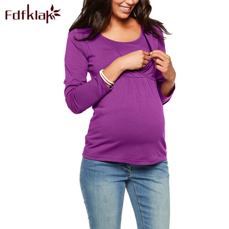 Fdfklak M-5XL Plus Size Maternity Nursing Tees Breastfeeding T Shirt Clothes for Pregnant Women Cotton Pregnancy T-shirt F341
Fdfklak M-5XL Plus Size Maternity Nursing Tees Breastfeeding T Shirt Clothes for Pregnant Women Cotton Pregnancy T-shirt F341