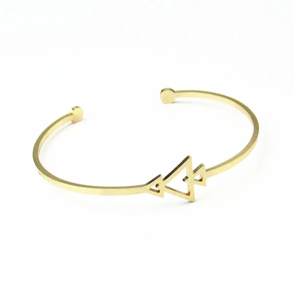 8SEASONS Stainless Steel Open Cuff Bangles Bracelets Rose Gold Silver Color Hollow Christmas Tree 17cm(6 6/8") long, 1 Piece
8SEASONS Stainless Steel Open Cuff Bangles Bracelets Rose Gold Silver Color Hollow Christmas Tree 17cm(6 6/8") long, 1 Piece