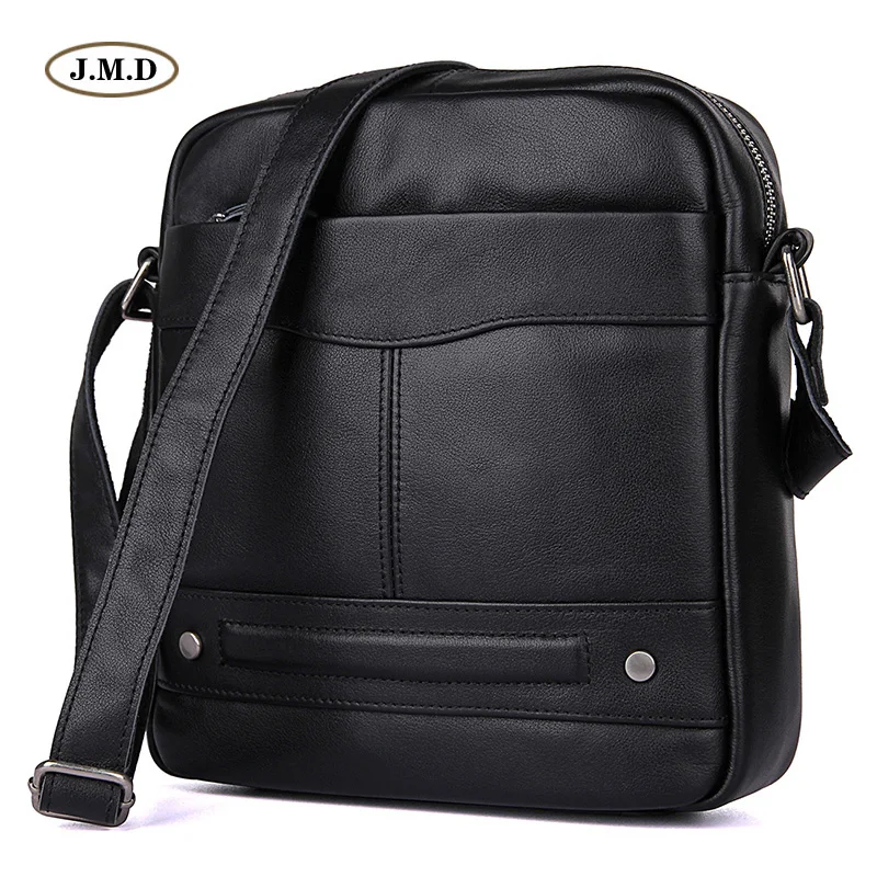 J.M.D Genuine Leather New Style Popular Men's Shoulder Bag Black Color Fashion Unique Style Crossbody Bag 1022A
J.M.D Genuine Leather New Style Popular Men's Shoulder Bag Black Color Fashion Unique Style Crossbody Bag 1022A
