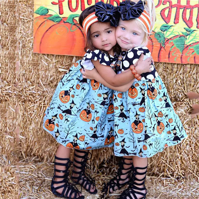 Lovely Girls Dresses Kids Baby Girls Cotton Pumpkin Print Halloween Party Clothes Princess Pageant Fancy Dress vestido infantil
Lovely Girls Dresses Kids Baby Girls Cotton Pumpkin Print Halloween Party Clothes Princess Pageant Fancy Dress vestido infantil