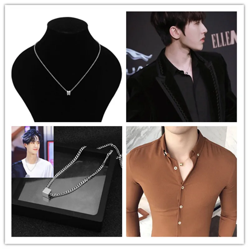male mens Cai Xukun with the short necklace necklace chain necklace men and women Harajuku ing small necklace Star accessories
male mens Cai Xukun with the short necklace necklace chain necklace men and women Harajuku ing small necklace Star accessories