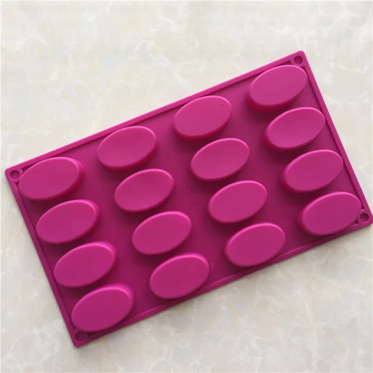 Oval silicone cake mold chocolate Cake aromatherapy plaster mold Silicon Handmade Craft Bath Soap Mould
Oval silicone cake mold chocolate Cake aromatherapy plaster mold Silicon Handmade Craft Bath Soap Mould