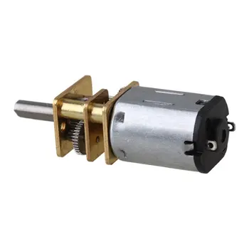 5PCS 12mm Silver GA12-N20 300RPM Miniature Metal Electric 6v DC Gear Motor Gearwheel with 10mm Output Shaft
5PCS 12mm Silver GA12-N20 300RPM Miniature Metal Electric 6v DC Gear Motor Gearwheel with 10mm Output Shaft