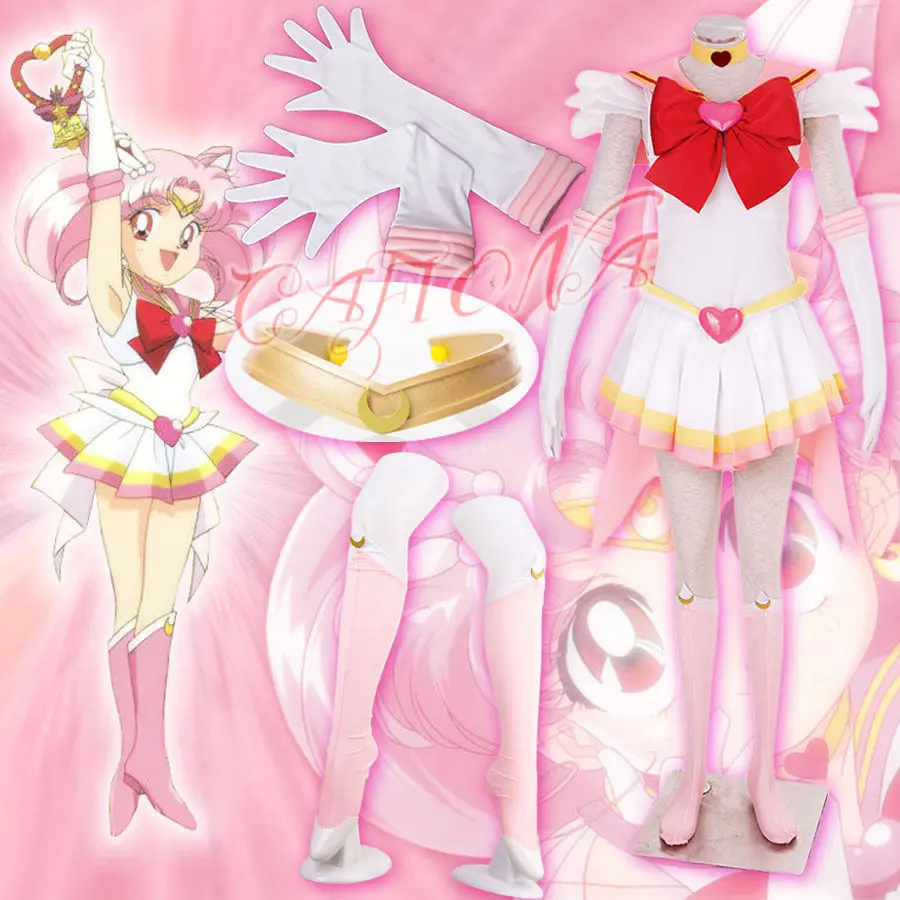 Cafiona Sailor Moon Tsukino Usagi Chibiusa Sailor Chibimoon Cosplay Costume Sexy Girls Pink Mini Dress
Cafiona Sailor Moon Tsukino Usagi Chibiusa Sailor Chibimoon Cosplay Costume Sexy Girls Pink Mini Dress