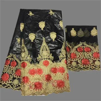 Hot sale wedding/party African cotton bazin lace fabric matching with 2yards French tulle net lace fabric for dress set EBN11
Hot sale wedding/party African cotton bazin lace fabric matching with 2yards French tulle net lace fabric for dress set EBN11