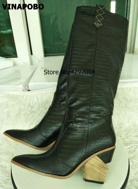 1Candy-color-snake-skin-Women-Boots-2018-Pointed-Toe-Western-Boots-Cowboy-Boots-runway-design-Chunky.jpg_640x640 (1)