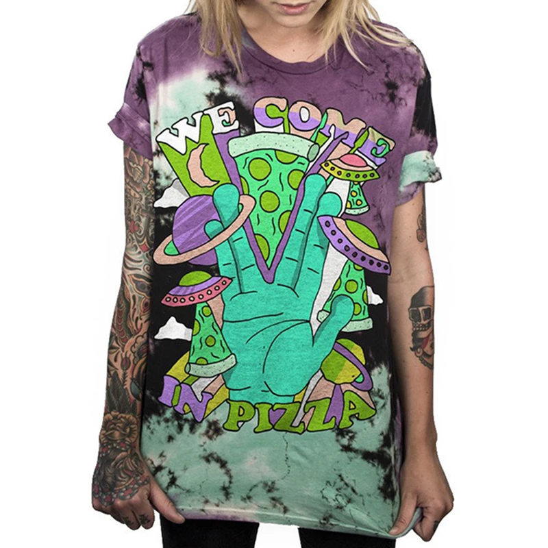 Finger Letter Print Gothic Grunge tie dye T-Shirt Aesthetic Witchcraft Tee women style goth graphic vampire Goth shirt tops
Finger Letter Print Gothic Grunge tie dye T-Shirt Aesthetic Witchcraft Tee women style goth graphic vampire Goth shirt tops
