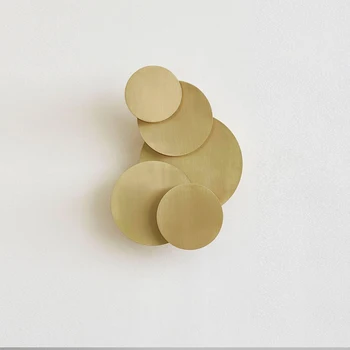 Postmodern Nordic 5 Gold Circles Wall Sconce Light Copper Shade Bedside Wall Lamp Wall Night Light for Home Bedroom Art Decor
Postmodern Nordic 5 Gold Circles Wall Sconce Light Copper Shade Bedside Wall Lamp Wall Night Light for Home Bedroom Art Decor