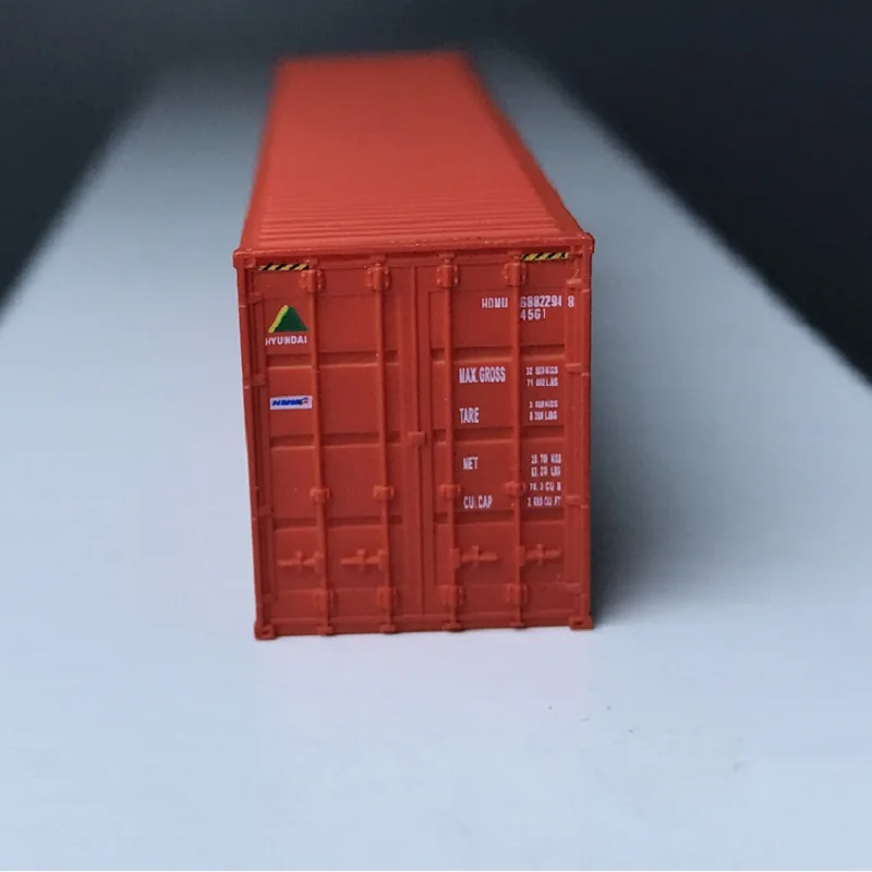 40 feet 1 :160 Container model orange red adsorb with magnet container model for architecture model pier layout
40 feet 1 :160 Container model orange red adsorb with magnet container model for architecture model pier layout