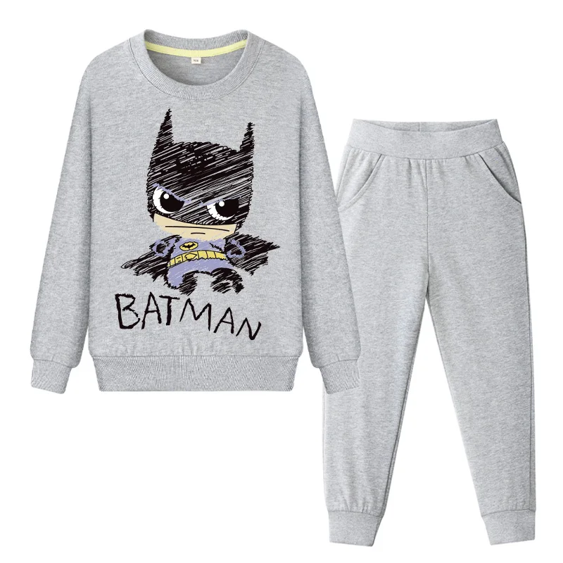 2019 Spring Children Sweatshirt Pants 2 Pieces Set Boys Batman Tracksuits Girls 100%Cotton Clothing Sets Kids Casual Suit DY001
2019 Spring Children Sweatshirt Pants 2 Pieces Set Boys Batman Tracksuits Girls 100%Cotton Clothing Sets Kids Casual Suit DY001