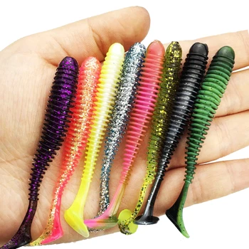 Soft Lure Shone Fishing Lures Paddle Tail 7.5cm 2g 64pcs 8 colors Artificial Silicone Bait Swimbait Fishing Tackle
Soft Lure Shone Fishing Lures Paddle Tail 7.5cm 2g 64pcs 8 colors Artificial Silicone Bait Swimbait Fishing Tackle