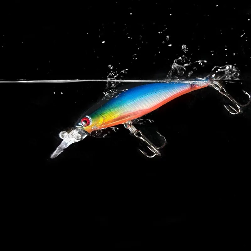 Sealurer Short Tongue Bait 8cm 6g Hard Plastic Laser Wobblers 3D Eyes Sinking Minnow Crank bait Fish Tackle Pesca Jerkbait
Sealurer Short Tongue Bait 8cm 6g Hard Plastic Laser Wobblers 3D Eyes Sinking Minnow Crank bait Fish Tackle Pesca Jerkbait