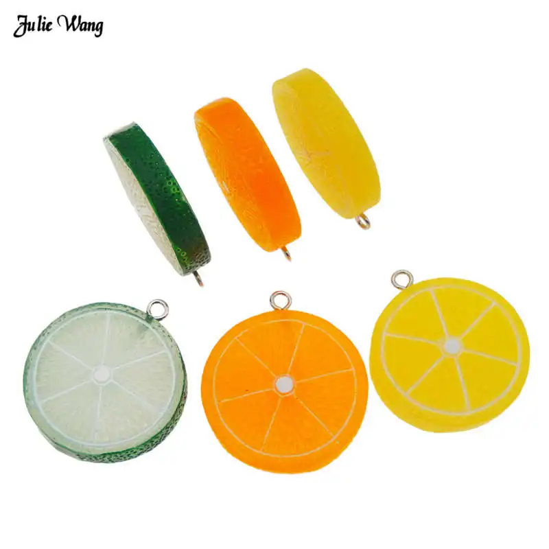 Julie Wang Imitation Fruit Slice Lemon Apple Pendant Flatback Cabochon Earring Keychain Hanging Charms Phone Case Decor DIY
Julie Wang Imitation Fruit Slice Lemon Apple Pendant Flatback Cabochon Earring Keychain Hanging Charms Phone Case Decor DIY