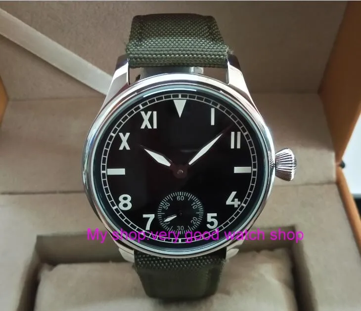 green luminous 44mm parnis 6498 / ST3621 17 jewels Mechanical Hand Wind movement men's watches Mechanical watches 241A
green luminous 44mm parnis 6498 / ST3621 17 jewels Mechanical Hand Wind movement men's watches Mechanical watches 241A