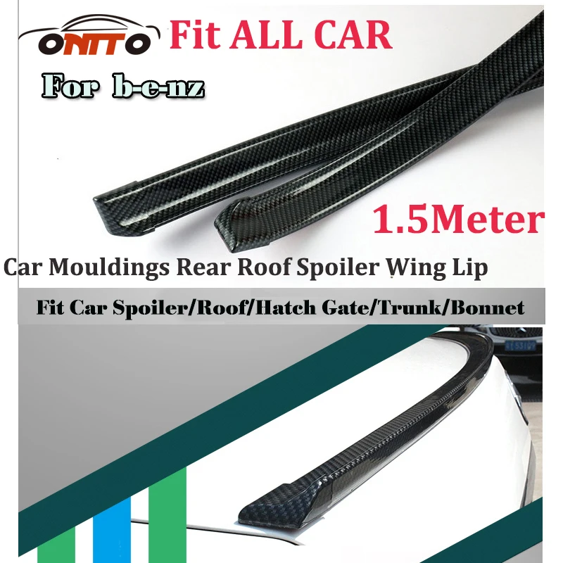 1.5M For Mercedes benz W211 W203 W204 W124 W201 W202 W212 Car decorative strips Car Rear Roof Spoiler Wing Lip bumber strips
1.5M For Mercedes benz W211 W203 W204 W124 W201 W202 W212 Car decorative strips Car Rear Roof Spoiler Wing Lip bumber strips