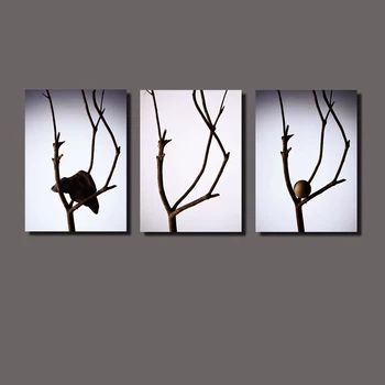 3 pieces black and white winter branch Picture Canvas Painting Wall Art For Living Room
3 pieces black and white winter branch Picture Canvas Painting Wall Art For Living Room