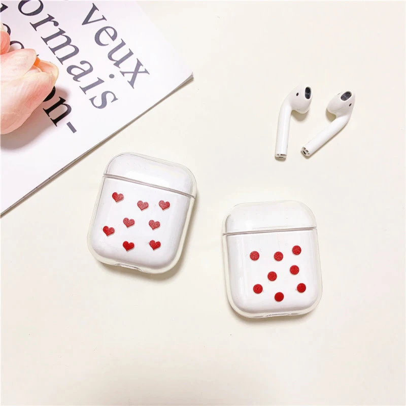 Case for airpods Fashion Flower cute Simple love for Airpods cases Transparent Hard cover for airpod headphone protective bags 
Case for airpods Fashion Flower cute Simple love for Airpods cases Transparent Hard cover for airpod headphone protective bags