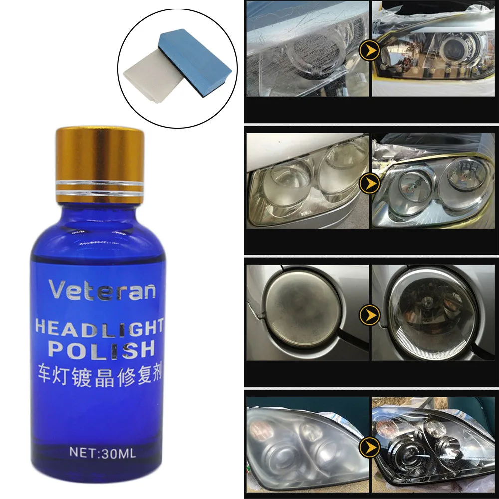 30ML Car Headlights Oxidation Liquid Agent Cleaner Coating Polishing Protect Hydrophobic Glass Coating Set Car Oxidation Liquid
30ML Car Headlights Oxidation Liquid Agent Cleaner Coating Polishing Protect Hydrophobic Glass Coating Set Car Oxidation Liquid
