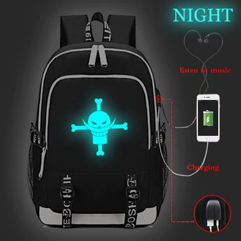 One Piece Luminous USB Charge Backpack High Quality Men Women Boys Girls School Backpacks Beautiful School Bags
One Piece Luminous USB Charge Backpack High Quality Men Women Boys Girls School Backpacks Beautiful School Bags