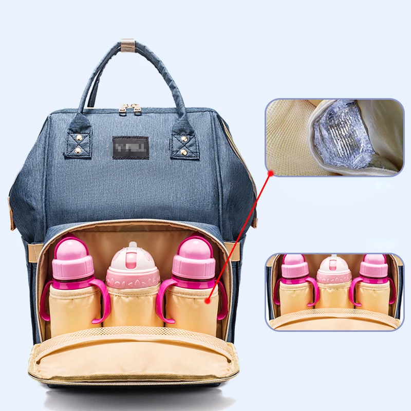 Mummy Bag Diaper baby bag waterproof fashion Mother and infant Multi-function Both shoulders High-capacity
Mummy Bag Diaper baby bag waterproof fashion Mother and infant Multi-function Both shoulders High-capacity