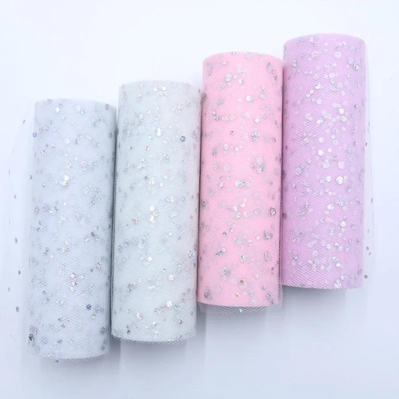 25/10yards 15cm Glitter Sequin Tulle Lace Roll Spool Tutu Wedding Decoration Organza Laser DIY Crafts Birthday Party Supplies
25/10yards 15cm Glitter Sequin Tulle Lace Roll Spool Tutu Wedding Decoration Organza Laser DIY Crafts Birthday Party Supplies