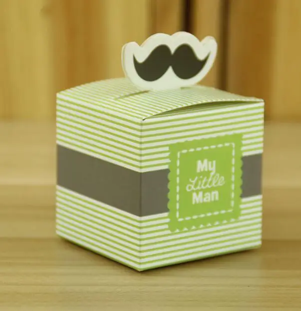100pcs my little man beard baby shower birthday party Wedding Favor Box gift candy box graduation box sweet love
100pcs my little man beard baby shower birthday party Wedding Favor Box gift candy box graduation box sweet love